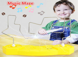 Foto van Speelgoed magic music maze kids electronic fun collision electric shock toys musical touch home part