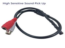 Foto van Beveiliging en bescherming high sensitive cctv microphone mini sound monitor audio pickup for survei