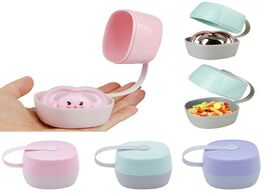 Foto van Baby peuter benodigdheden portable infant pacifier soother nipple storage box case holder container 