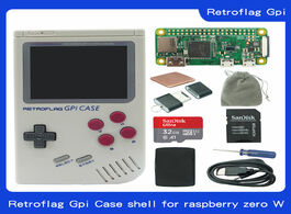 Foto van Computer retroflag gpi case for gameboy raspberry pi zero w with safe shutdown r30