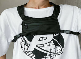 Foto van Tassen chest bags for men 2020 canvas tacticl rig bag hip hop waist male fashion streetwear vest ref