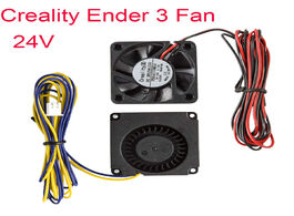 Foto van Computer 2pcs creality original 4010 blower 40x40x10mm 24v dc cooling fan and circle for 3d printer 