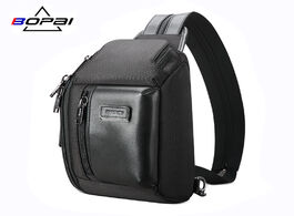 Foto van Tassen bopai 2020 new chest bag for men multifunction waist fashion bum bags travel crossbody fanny 