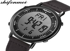 Foto van Horloge digital watch men sport watches for waterproof alarm clock multifunction outdoor wristwatch 