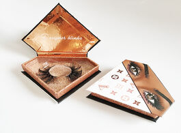 Foto van Schoonheid gezondheid luxury rose gold diamond eyelash package box custom eyelashes packaging with y