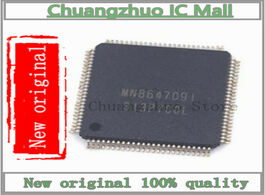 Foto van Elektronica 10pcs lot mn8647091 qfp100 smd ic chip new original