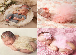 Foto van Baby peuter benodigdheden newborn photography props costume cute flower headband photo infant girls 