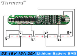 Foto van Elektronica 5s 18v lithium battery bms board 15a 25a for 18650 screwdriver charger protection 21v ce