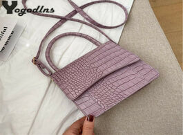 Foto van Tassen crocodile pattern crossbody bags for women 2020 small pu leather handbag mini shoulder purse 