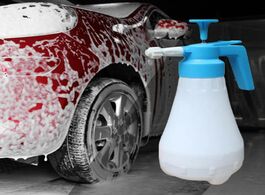 Foto van Auto motor accessoires hand pump foam sprayer pressurized 1.8 litre pressure cannon snow nozzle carw