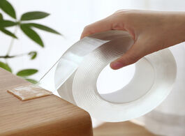Foto van Huis inrichting 1m 3m 5m nano magic tape double sided transparent no trace reusable waterproof can c