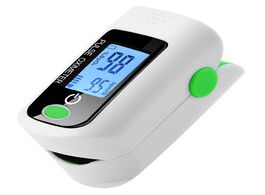 Foto van Schoonheid gezondheid fingertip pulse oximeter blood oxygen saturation spo2 pr monitor 8s quick meas