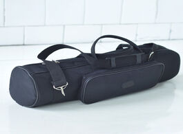 Foto van Sport en spel 600d oxford cloth waterproof trumpet bag case padded adjustable strap pocket accessori