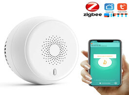 Foto van Beveiliging en bescherming smart home mini zigbee gas detector household combustible natural ch4 lea
