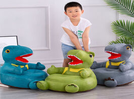 Foto van Meubels upscale folding cartoon dinosaur seat comfortable children chair bean bag washable kids floo