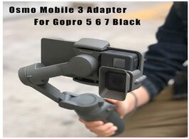 Foto van Elektronica camera handheld adapter mount holder for dji osmo mobile 3 transfer gopro 5 6 7