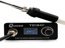 Foto van Gereedschap diy tools with t12 tips and iron handle 942 mini heating solder station led digital elec