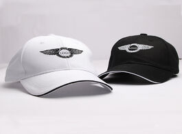 Foto van Auto motor accessoires car logo breathable sunhat men women outdoor baseball cap adjustable hip hop 