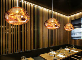 Foto van Lampen verlichting nordic lava pendant lights lighting modern restaurant decor lamp creative glass b