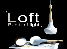 Foto van Lampen verlichting loft pendant lights modern bedroom decoration bedside lamp e27 frosted nordic cei