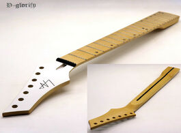 Foto van Sport en spel 7 string guitar neck 24 frets white head high gloss maple with middle line fingerboard
