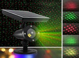 Foto van Lampen verlichting outdoor solar laser projector sky star stage spotlight showers christmas landscap