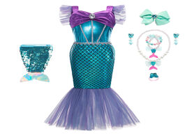Foto van Baby peuter benodigdheden halloween party costume little mermaid cosplay dress slim for girls christ