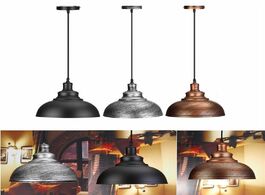 Foto van Lampen verlichting vintage retro pendant lights industrial hanging loft lamp e27 dining restaurant r