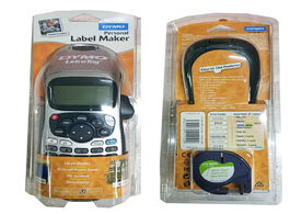 Foto van Computer dymo letratag lt 100h handheld label maker compatible for 12mm letra tag 91201 91200 12267 