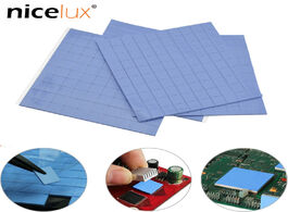 Foto van Bevestigingsmaterialen gpu cpu thermal pad double side adhesive heatsink cooling conductive silicone