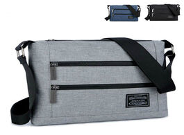 Foto van Tassen fashion oxford men s shoulder messenger bag business briefcase casual handbag multifunction c