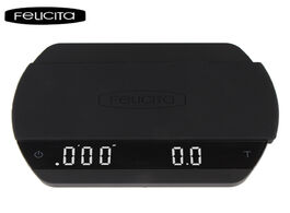 Foto van Huis inrichting felicita arc incline coffee scale with bluetooth usb electronic drip timer waterproo