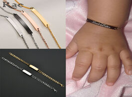 Foto van Sieraden raexrage personalize custom baby name bracelet women men stainless steel adjustable new bor