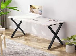 Foto van Meubels 2x industrial steel table legs with non slip mat black metal iron desk leg and sofa furnitur