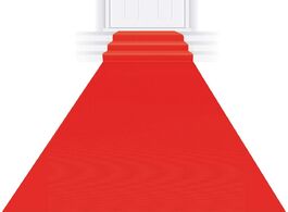 Foto van Huis inrichting 4.5m 15ft red carpet wedding party rug aisle runner decoration non woven fabric for 