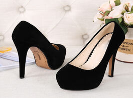 Foto van Schoenen extreme high heels platform pumps 14cm sexy ladies shoes party stiletto 4cm waterproof wome