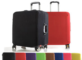 Foto van Tassen travel suitcase cover simple elastic thick luggage dust protective case accessories 6 colors