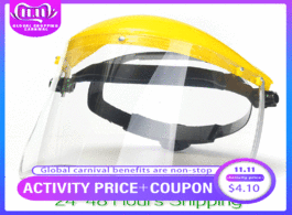 Foto van Beveiliging en bescherming faces protection 33x20.3cm transparent pvc safety shields screen spare vi
