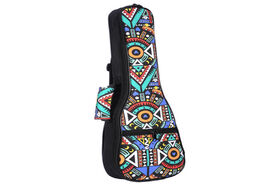Foto van Sport en spel double strap hand folk ukulele carry bag cotton padded case for guitar parts accessori