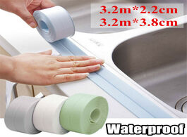 Foto van Bevestigingsmaterialen 1pc 3.4mx38mm bathroom shower sink bath sealing strip tape white pvc self adh