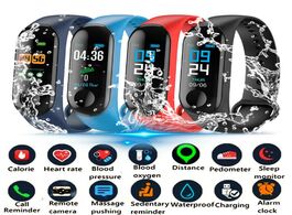 Foto van Horloge smart men s watch multicolor pedometer heart rate blood pressure monitor sports casual fashi