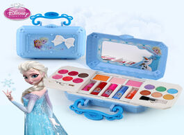 Foto van Speelgoed disney girls frozen elsa anna real make up set toy kids snow white princess tattoo sticker
