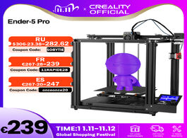 Foto van Computer creality 3d printer new ender 5 pro silent board pre installed magnetic build plate power o
