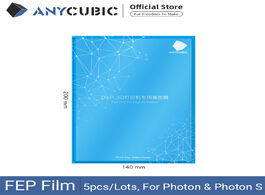 Foto van Computer anycubic 5pcs lots fep film for photon resin 3d printer 140x200mm sla lcd sheets 0.15 0.2mm