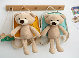 Foto van Tassen korea backpack girls bear plush doll accessories mother daughter the same 1 5 year old childr