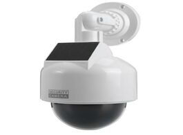 Foto van Beveiliging en bescherming solar power fake camera dome waterproof simulation surveillance dummy cam