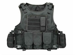 Foto van Beveiliging en bescherming airsoft military tactical vest molle combat assault plate carrier 7 color
