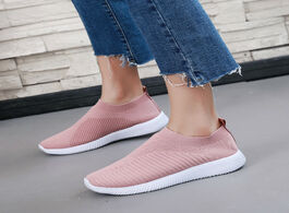 Foto van Schoenen women vulcanized shoes high quality sneakers slip on flats loafers 2020 flat breathable mes