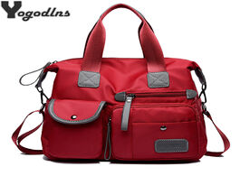 Foto van Tassen multifunction casual handbags for women large capacity messenger tote nylon crossbody bags sh