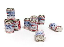 Foto van Speelgoed 1:12 scale dollhouse accessories miniature beer bottle scene model food and play toy 10pcs